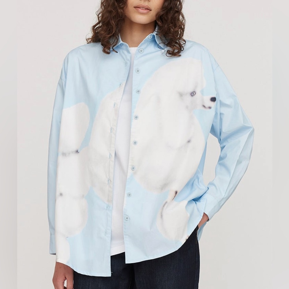 Lazy Oaf Ricardo Passaporte Poodle Shirt